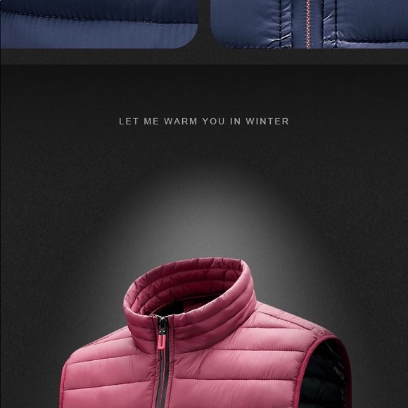 Men's Casual Winter Vests Lightweight Comfortable Fashion Jackets - Picture 5 of 12